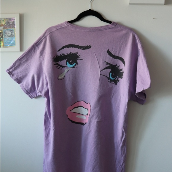 Like-new Zumiez Heartbreaker pink cotton T Shirt Size L - Picture 2 of 7